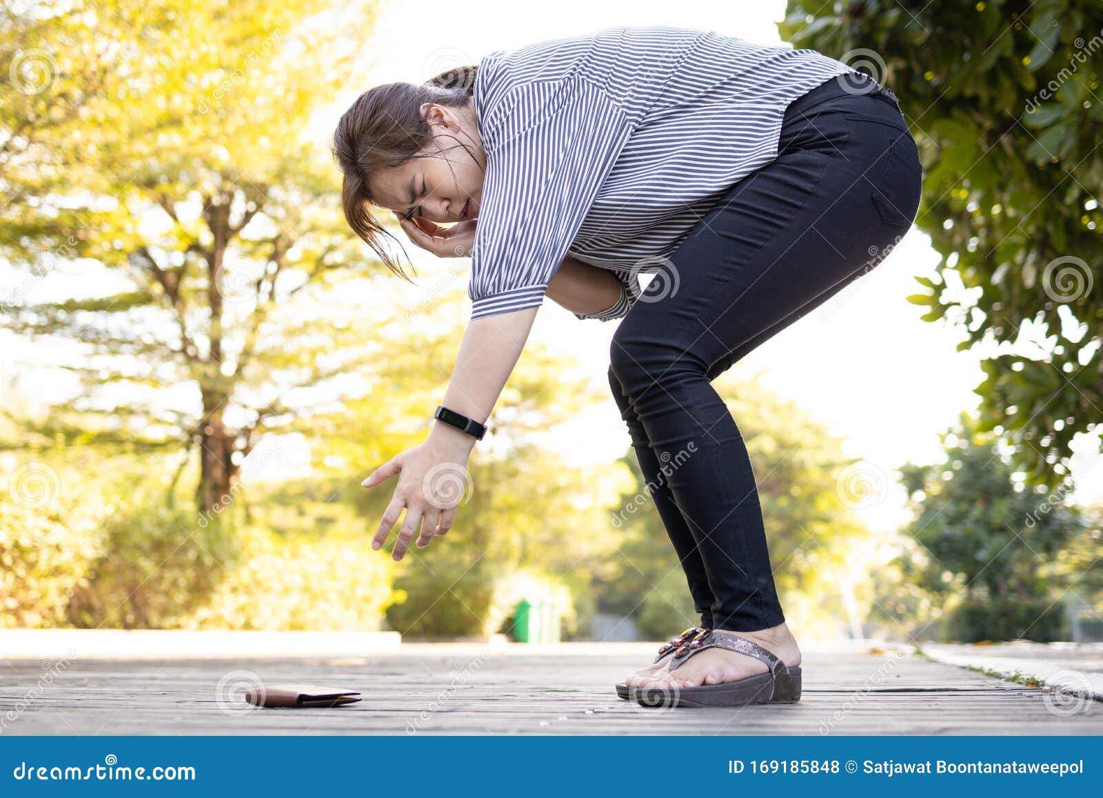 exhausted asian woman suffer from headache,migraine,tired female people having high blood pressure,vertigo,feel dizzy,fatigue,