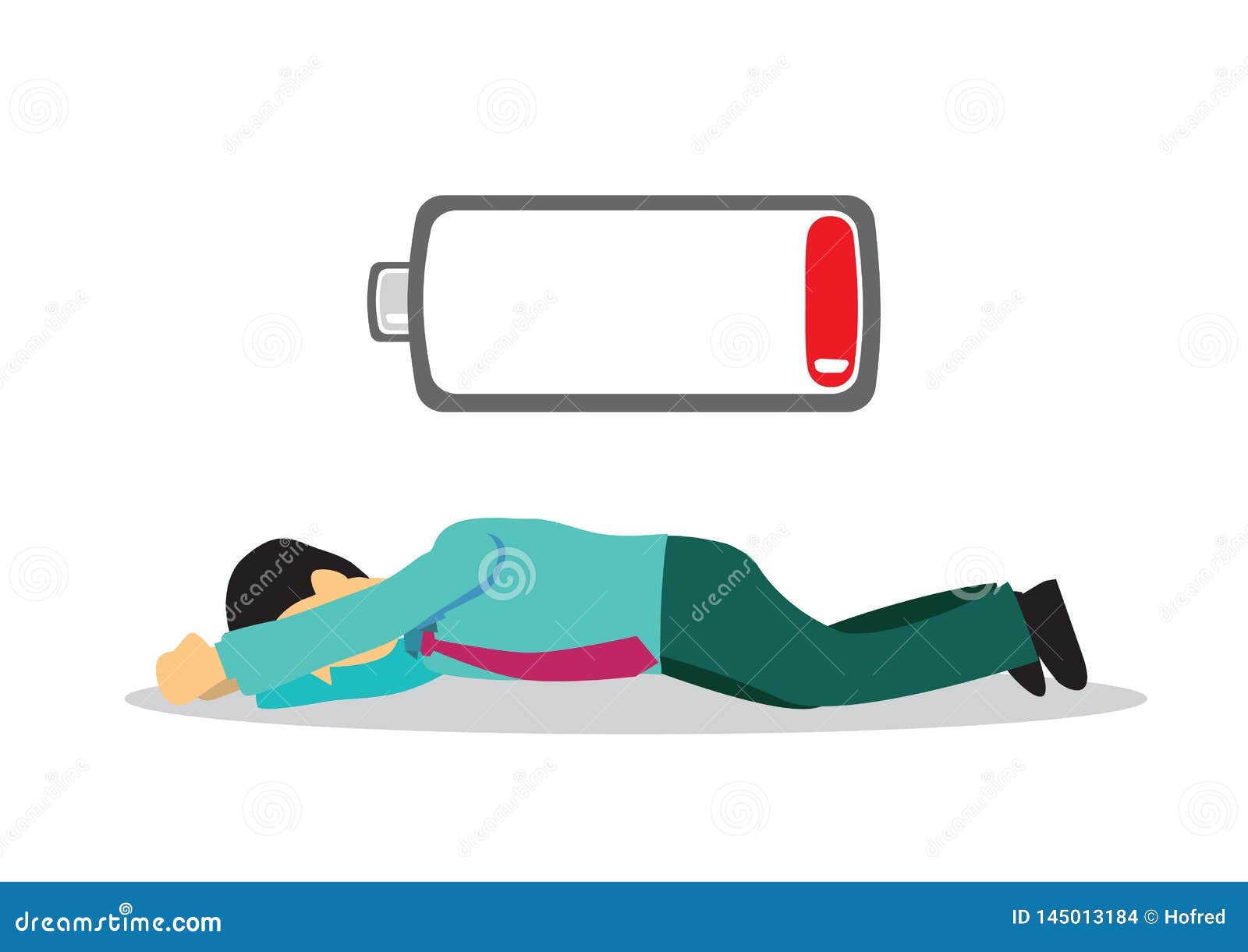 exhausted