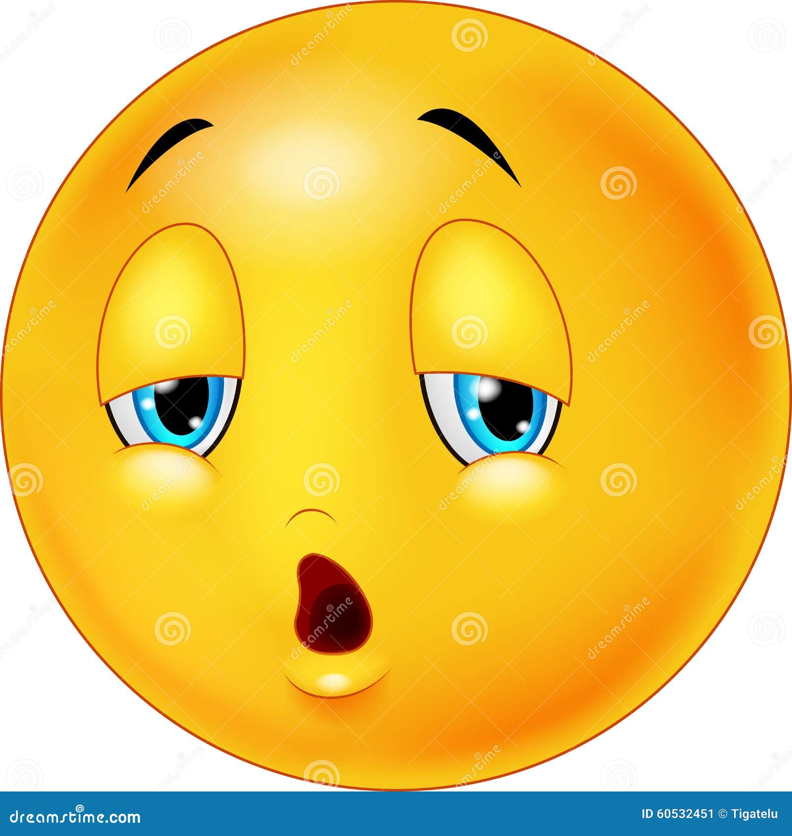 Oops Emoticon Stock Illustration - Download Image Now - Emoticon, Worried,  Fear - iStock