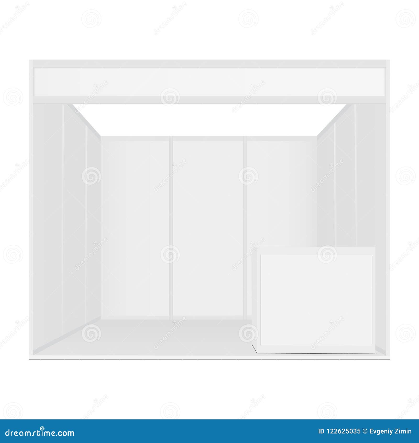 exhibition booth mockup