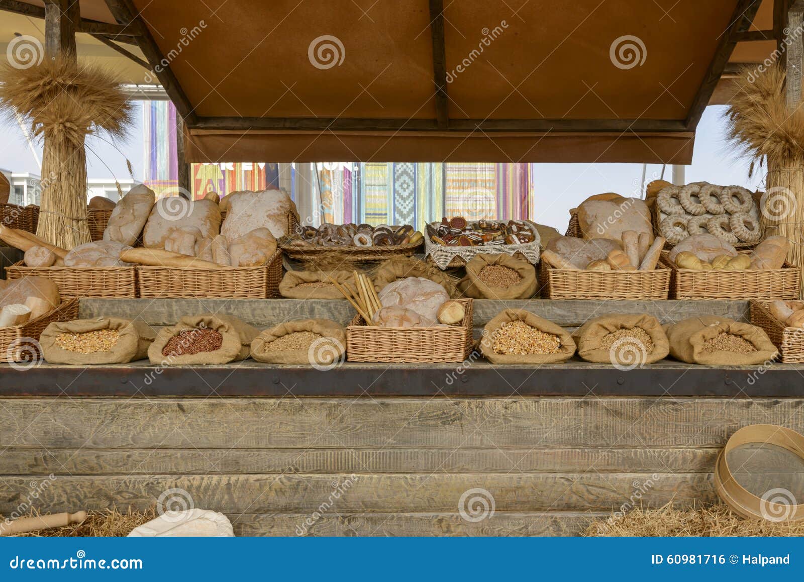 Download Exhibition Of Mockup Of Bakery Food On Decumano , EXPO ...