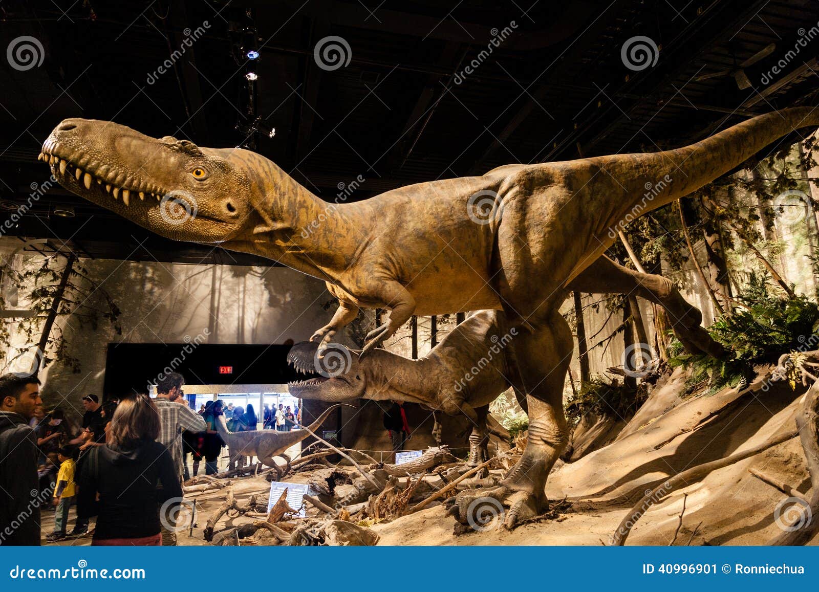 Tiro Certeiro De Dinossauro No Parque Educacional De Dinossauros Do Centro  De Ciência Distrital Fotografia Editorial - Imagem de naughty, centro:  209986797