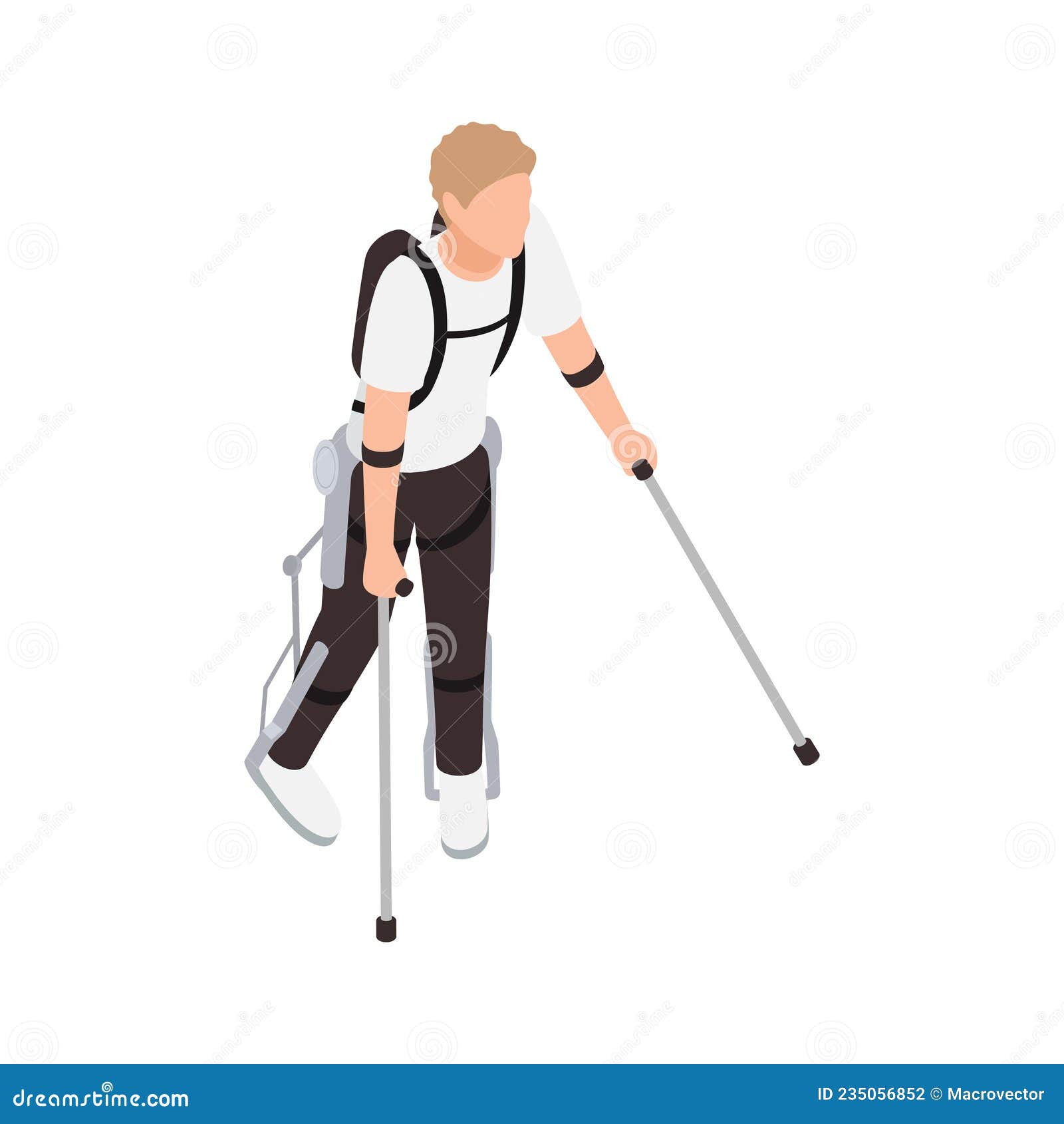 exoskeleton for rehabilitation composition