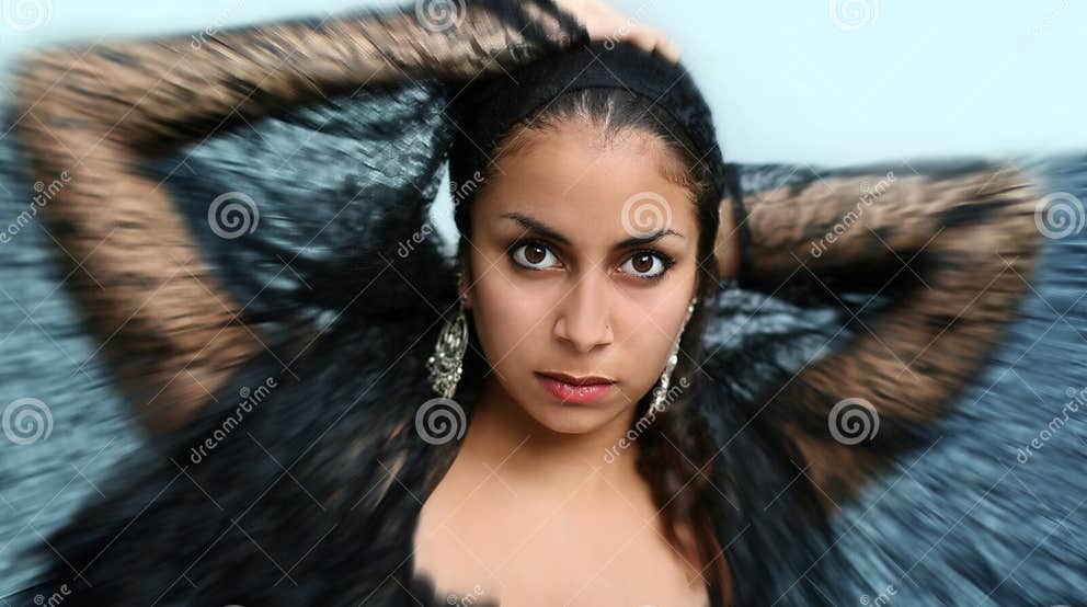 Exotic dancer stock photo. Image of dance, exotic, eyes 7539278