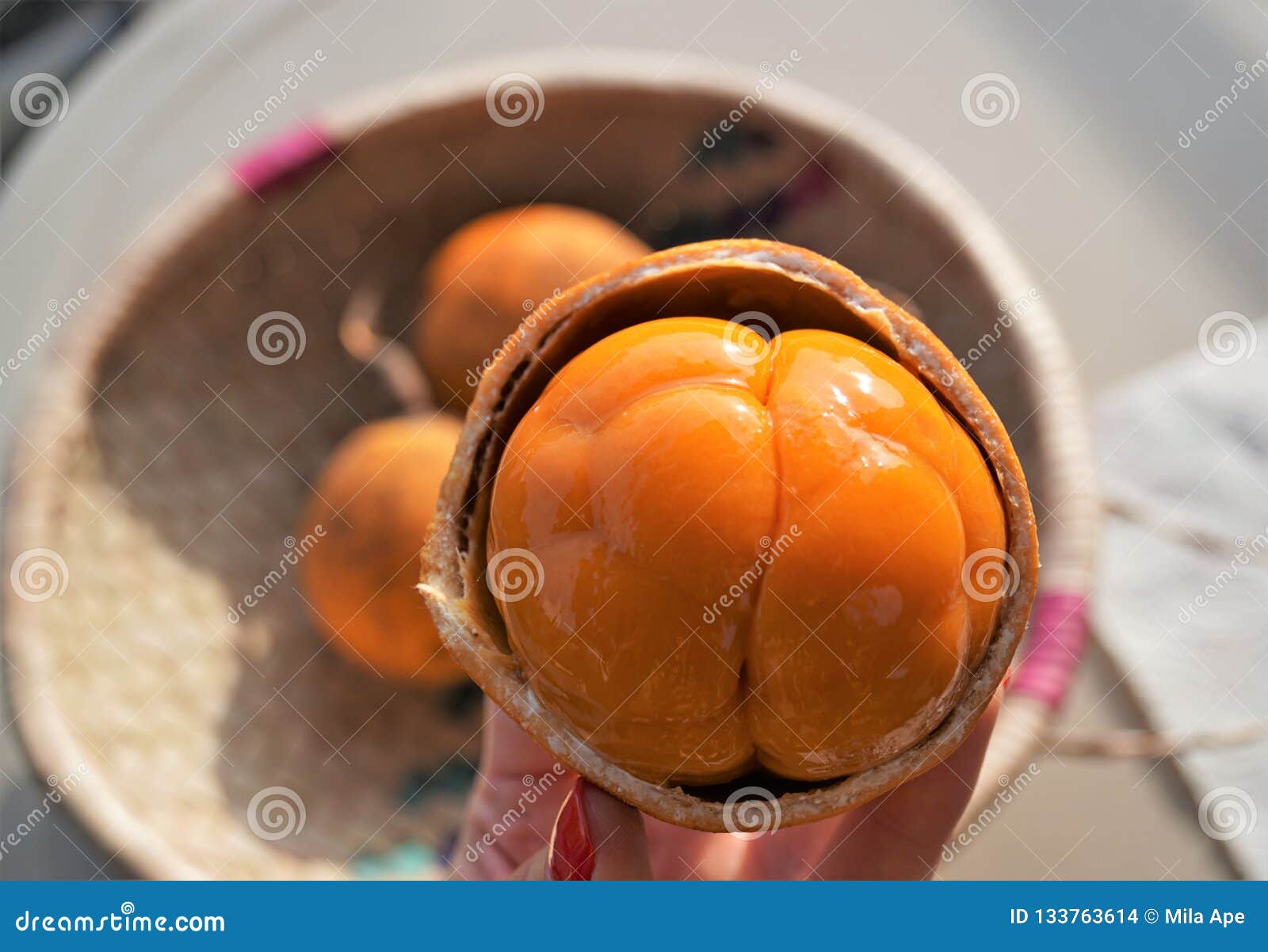 Exotic fruits in africa stock photo. Image of breakfast - 133763614