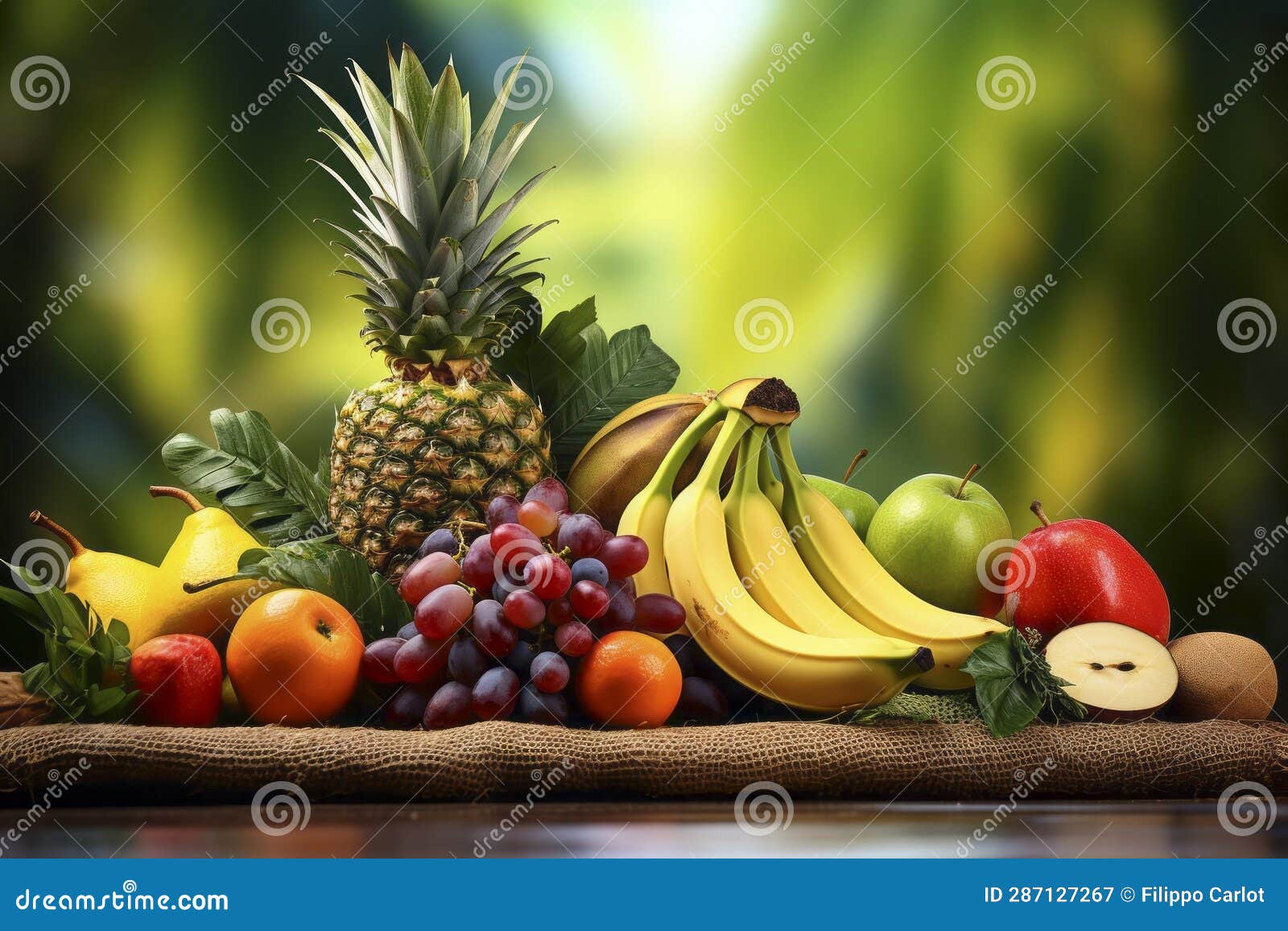 Exotic Fruit Medley Display Stock Image Image of healthy, starfruit