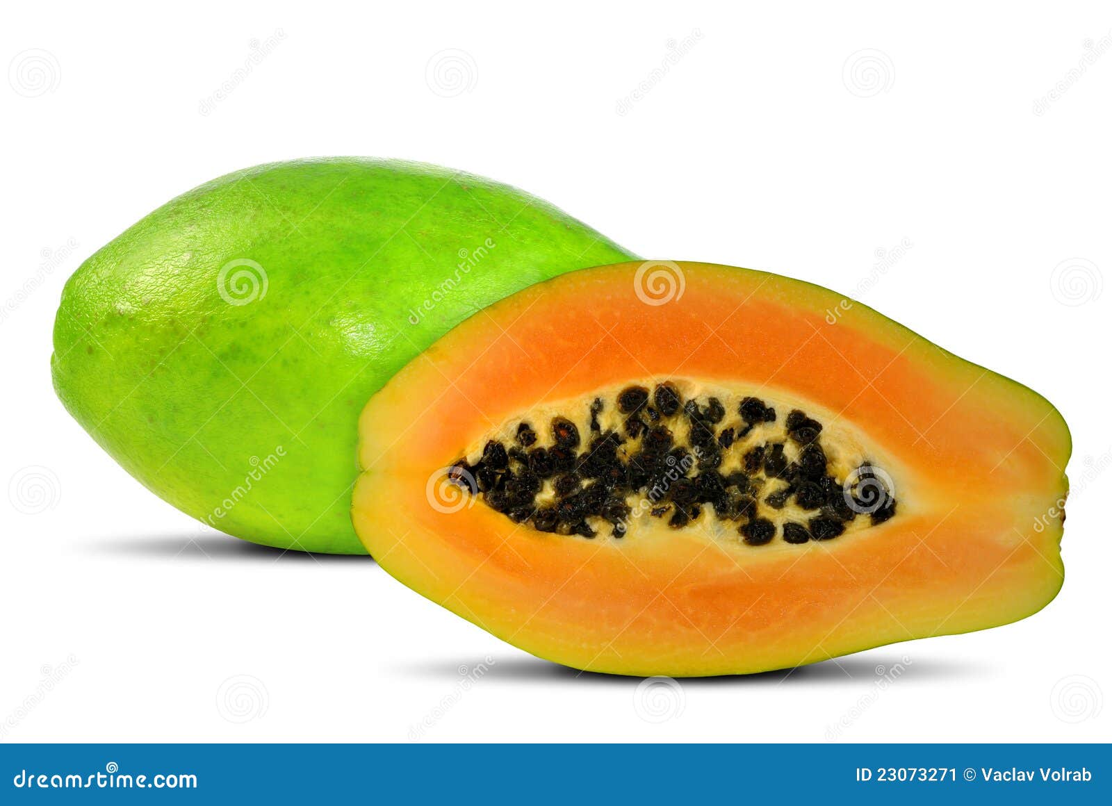 Exotic fruit papaya stock image. Image of freshness, orange 23073271