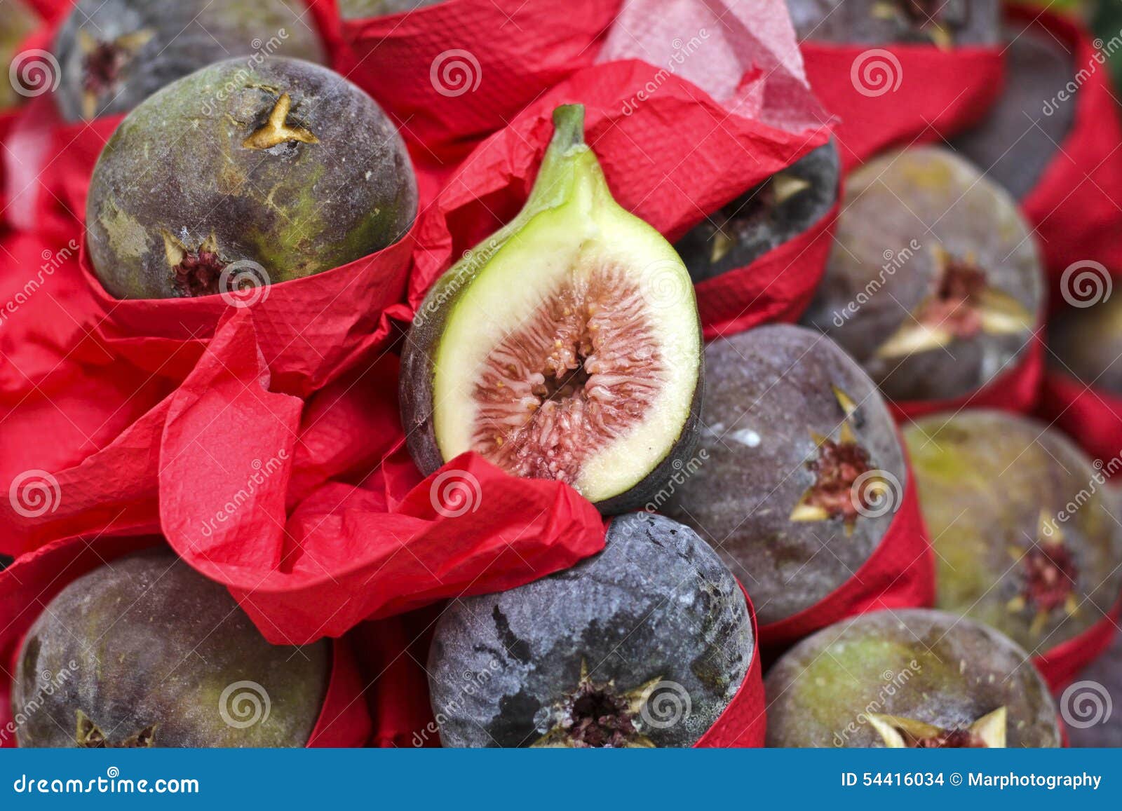 exotic fruit purple figs stock photo - image: 54416034