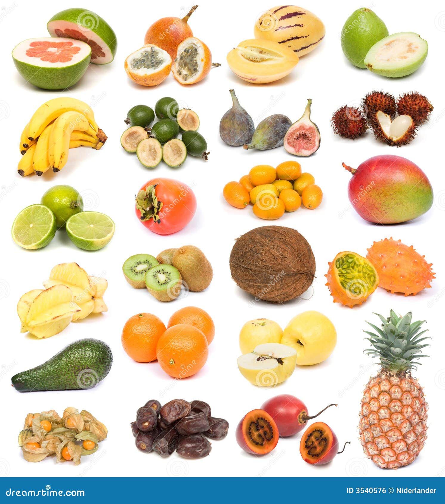 exotic fruits and vegetables