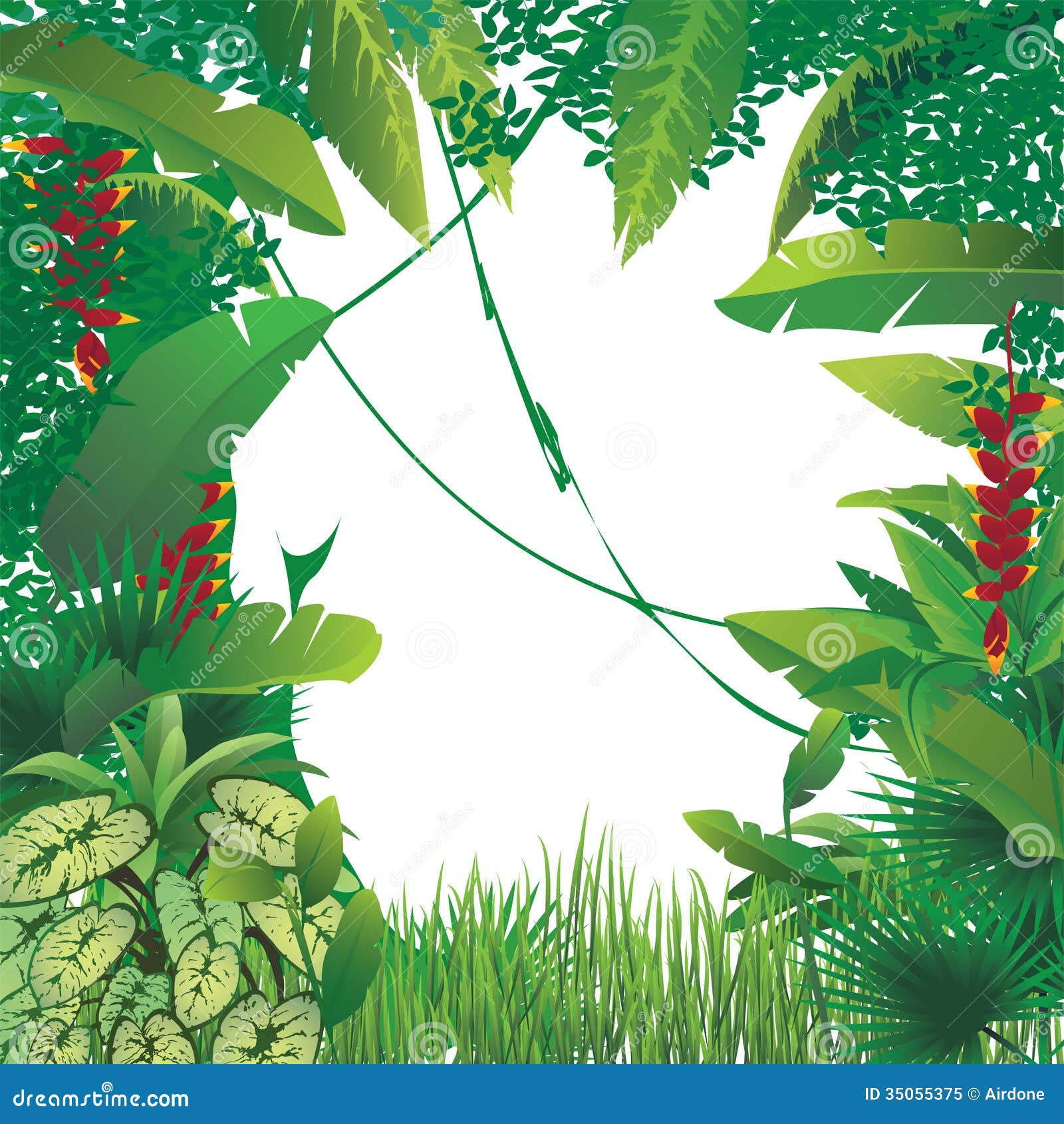 jungle clipart vector - photo #30