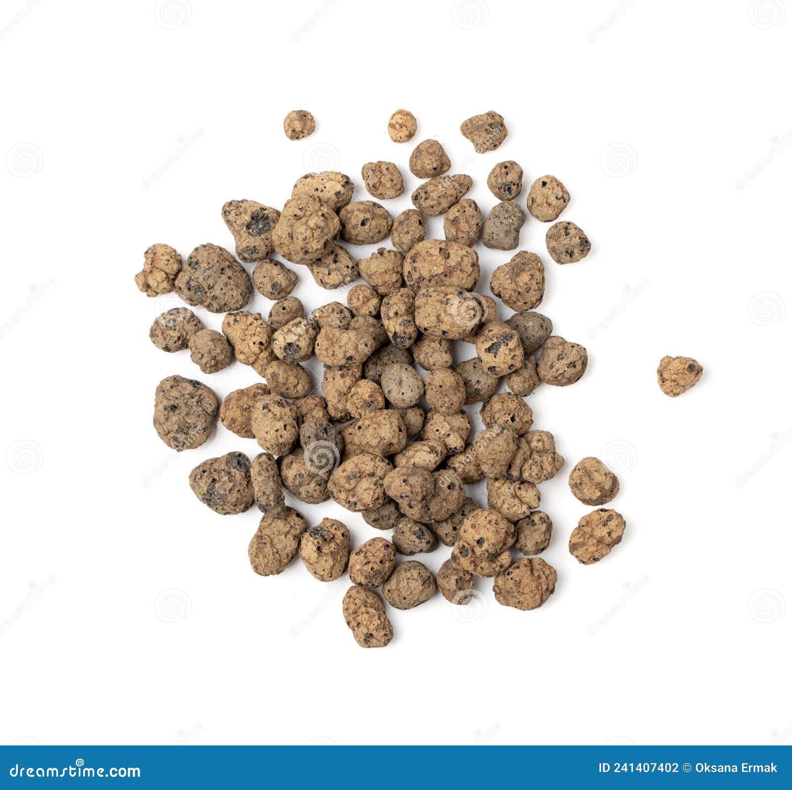 expanded clay or exclay 