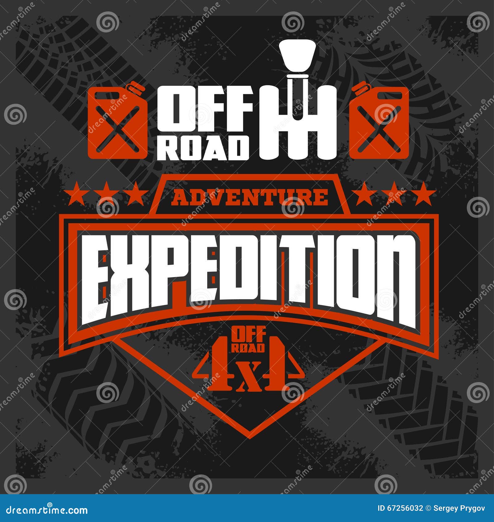 expedition - emblem with 4x4 vehicle off-road  s