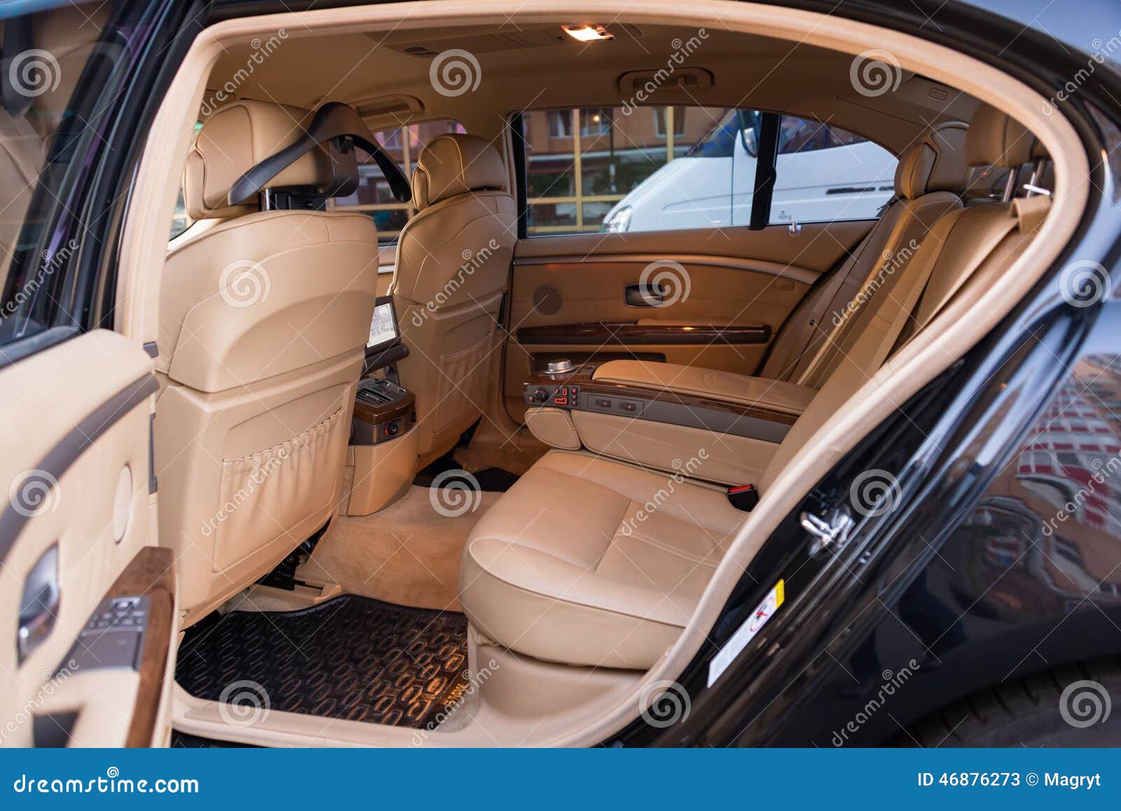 Expensive Car Interior Stock Image Image Of Sale Black