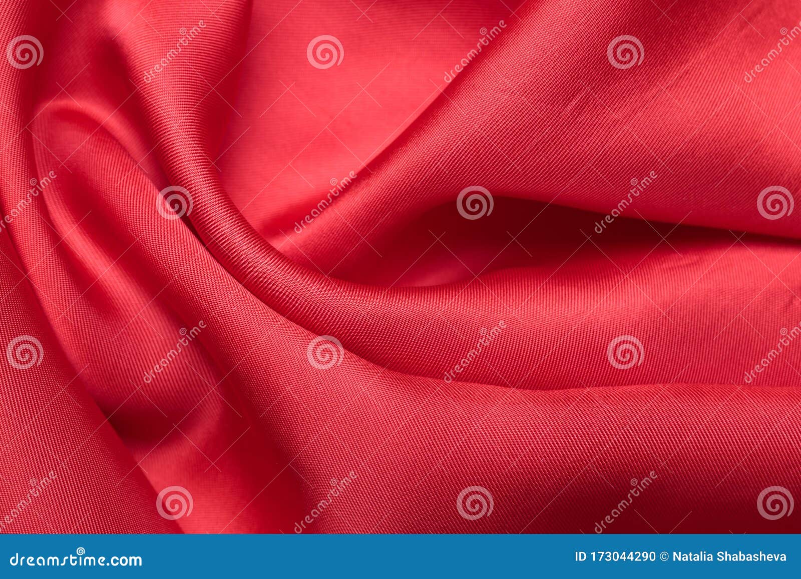 Beautiful elegant wavy light pink satin silk luxury cloth fabric texture,  abstract background design. Stock Photo