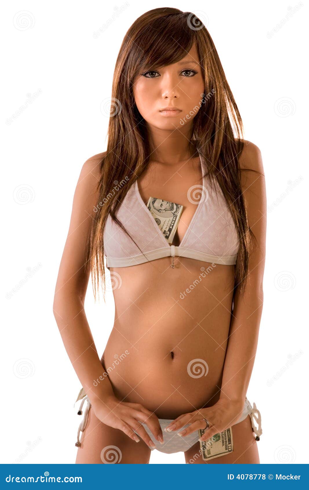 Expensive hot Asian girl stock photo. Image of flirting - 4078778