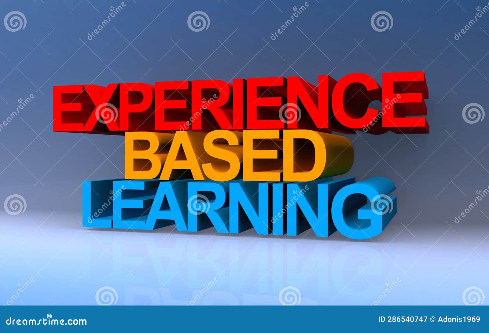 Experience Based Learning On Blue Stock Image CartoonDealer experience-based-learning-on-blue-stock-image-cartoondealer