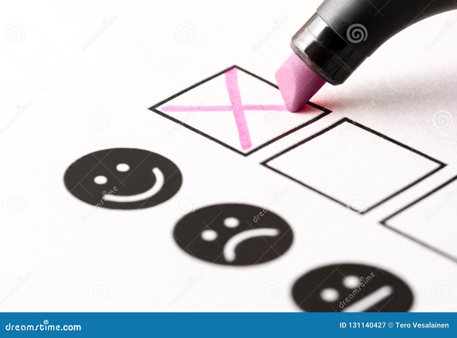 experience survey, employee feedback questionnaire or business poll concept.