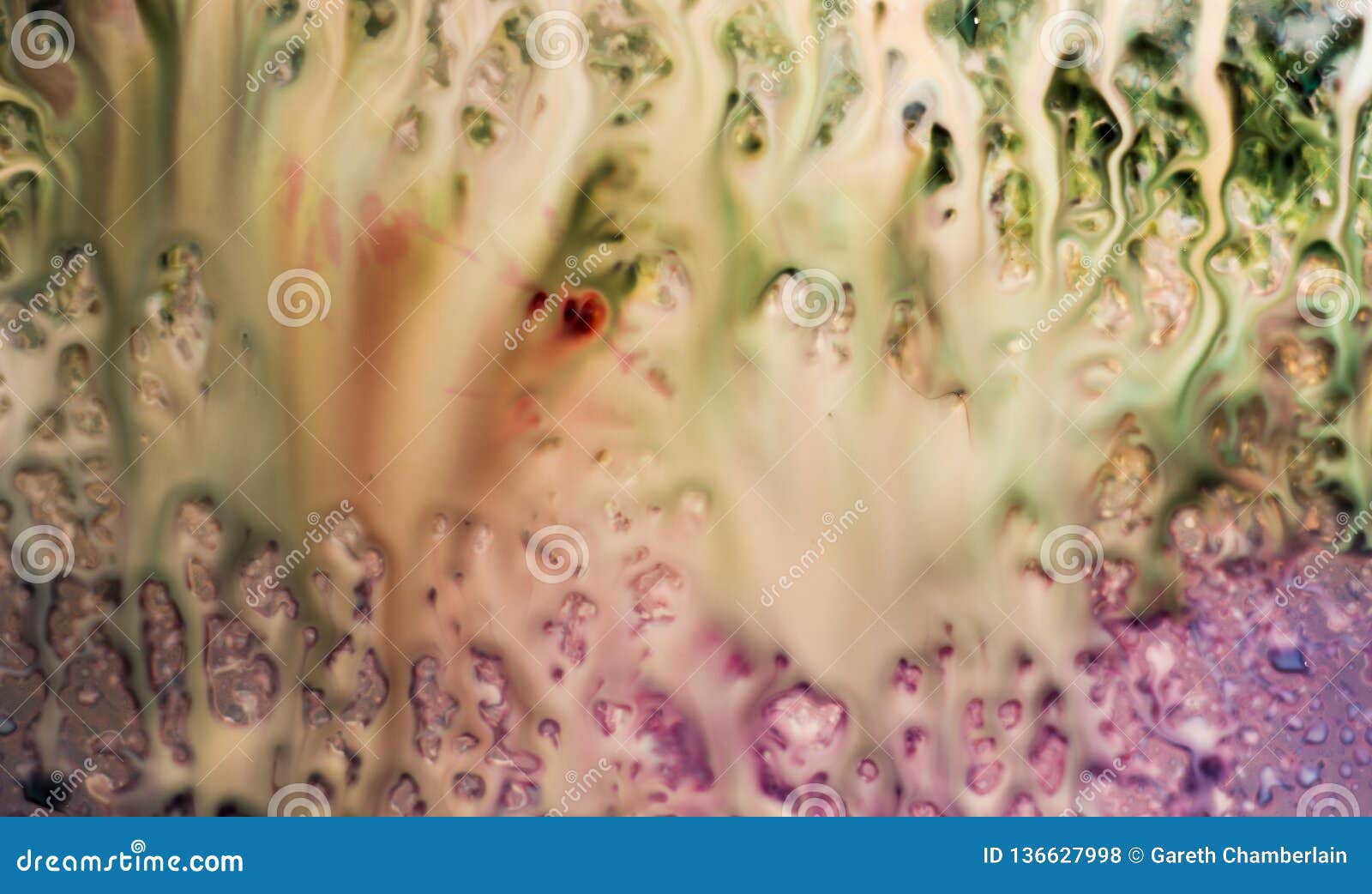 Watered Down Landscape Experiment 7 Stock Photo Image of drop, black