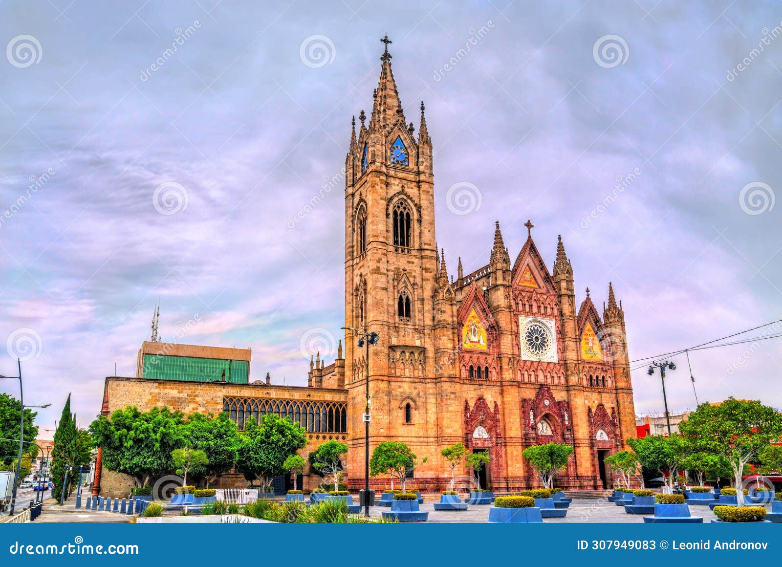 expiatory temple of the blessed sacrament in guadalajara, mexico