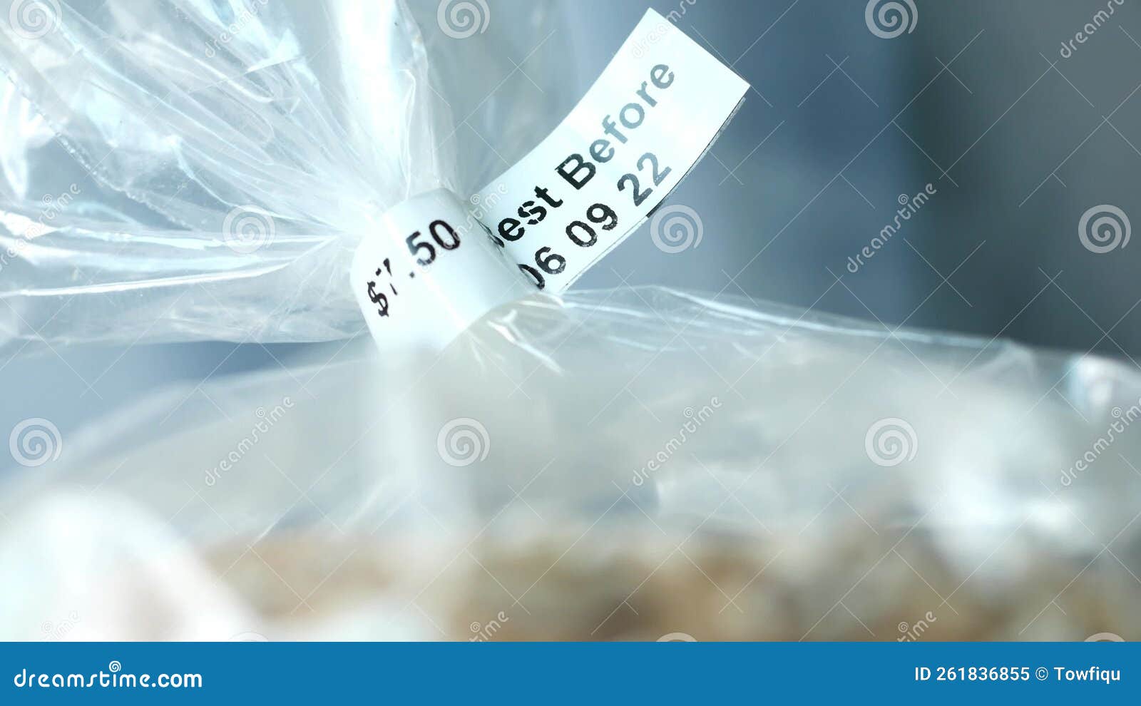 Expiry Date on a Bread Packet Stock Video Video of package, date