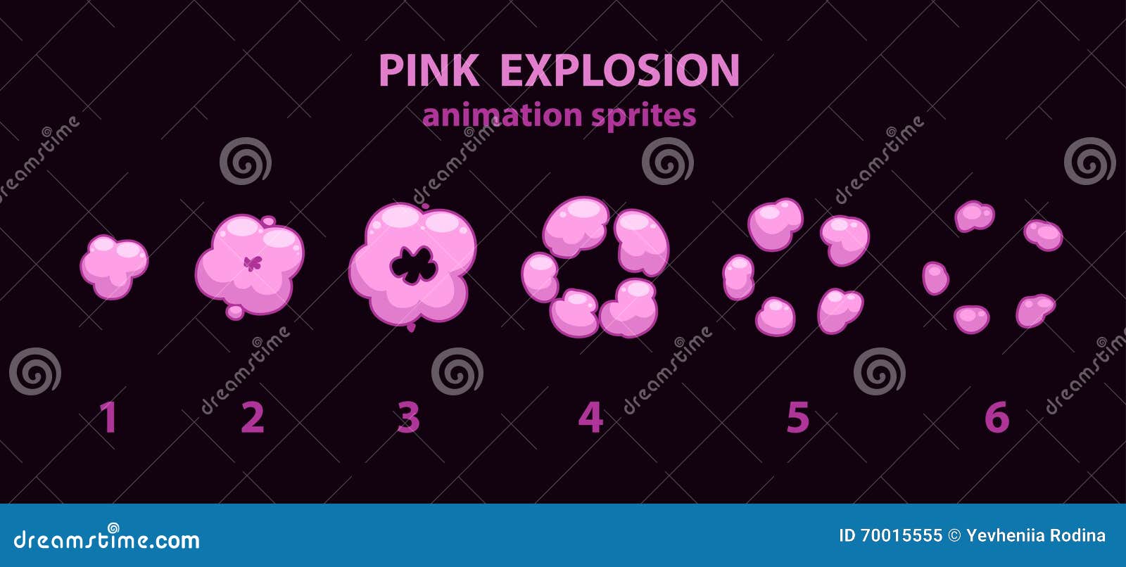 explode effect animation sprites