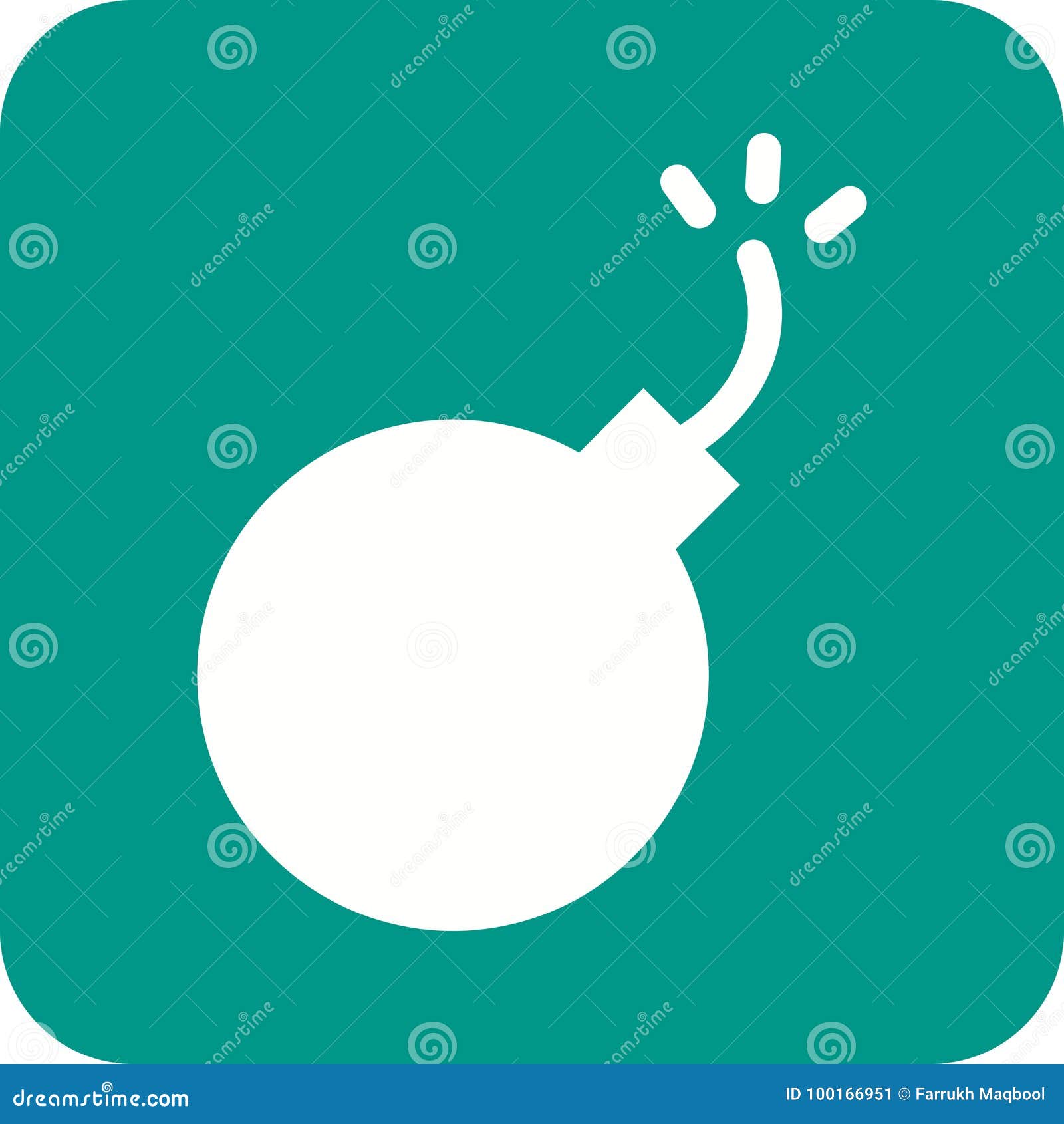 Exploding Cannon Ball stock vector. Illustration of object 100166951