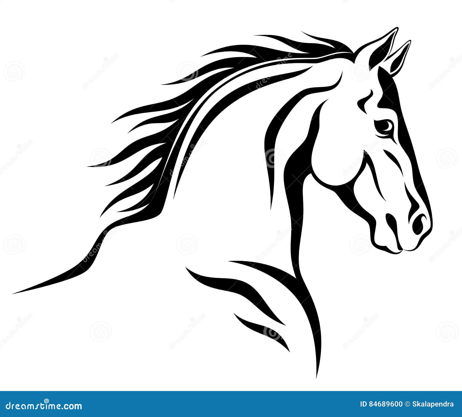 Resultado de imagem para DESENHO CARA CAVALO  Horse head drawing, Horse  outline, Abstract horse