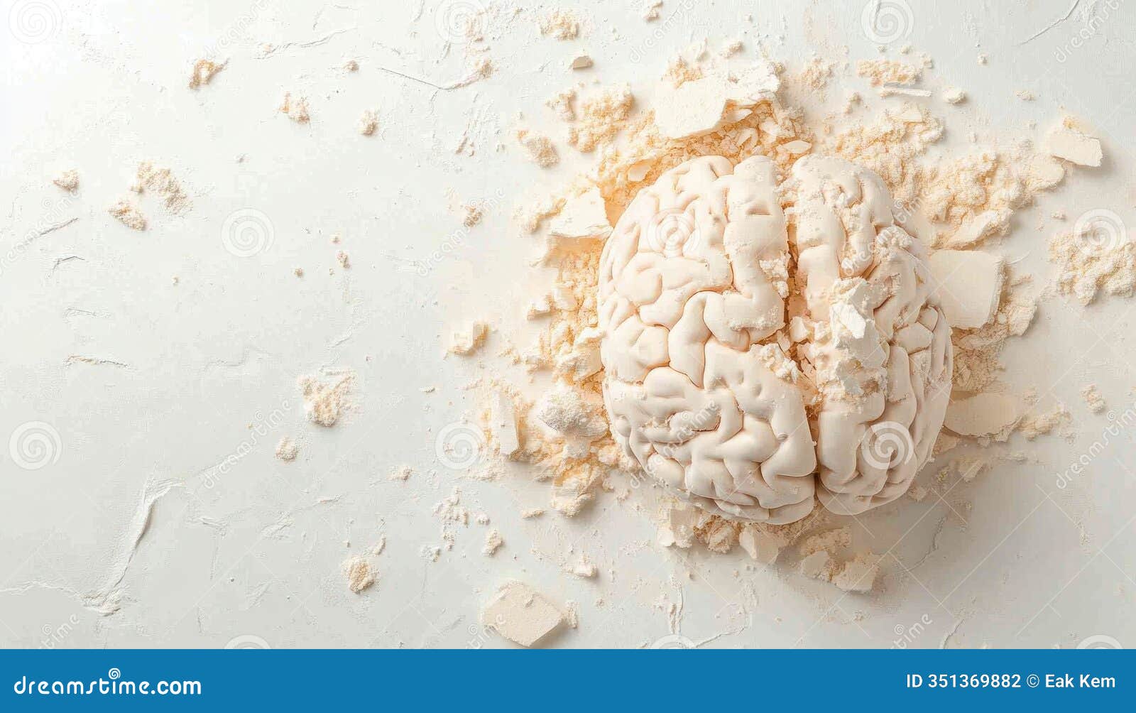 Explorar La Representación Abstracta De Un Cerebro Fragmentado Que  Simboliza La Amnesia Y El Olvido Esta Imagen Retrata Artísticam Stock de  ilustración - Ilustración de capacidad, amnesia: 351369882, image size:1600x1004