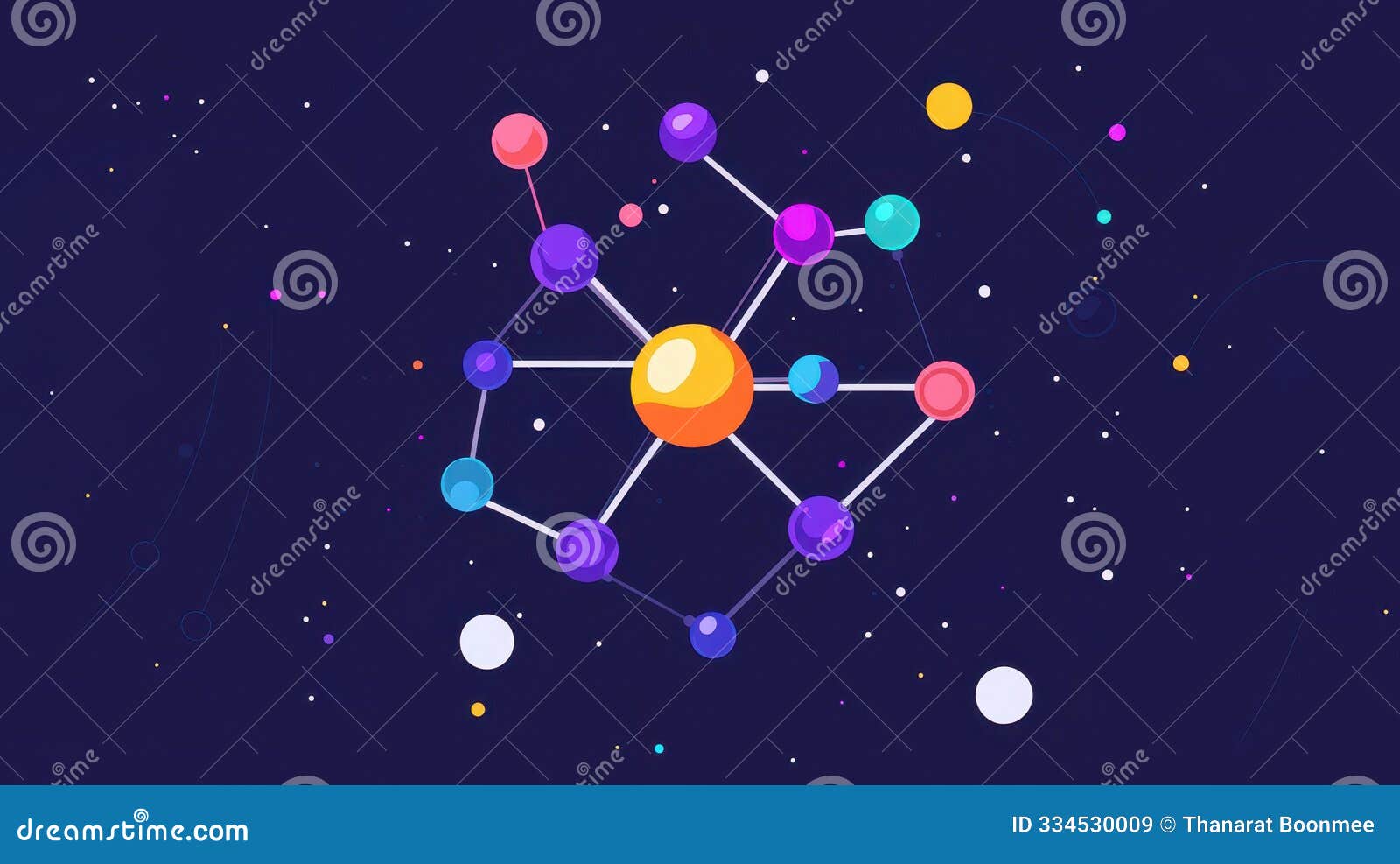 explore the intricate world of molecular structures with this modern, abstract tech background perfect for sciencethemed s