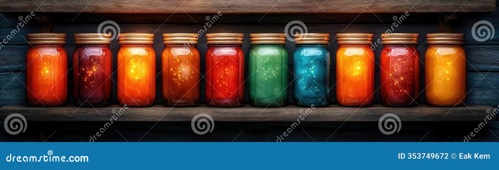 explore optimal pantry organization with a detailed view of shelves lined with properly sealed food containers, demonstrating
