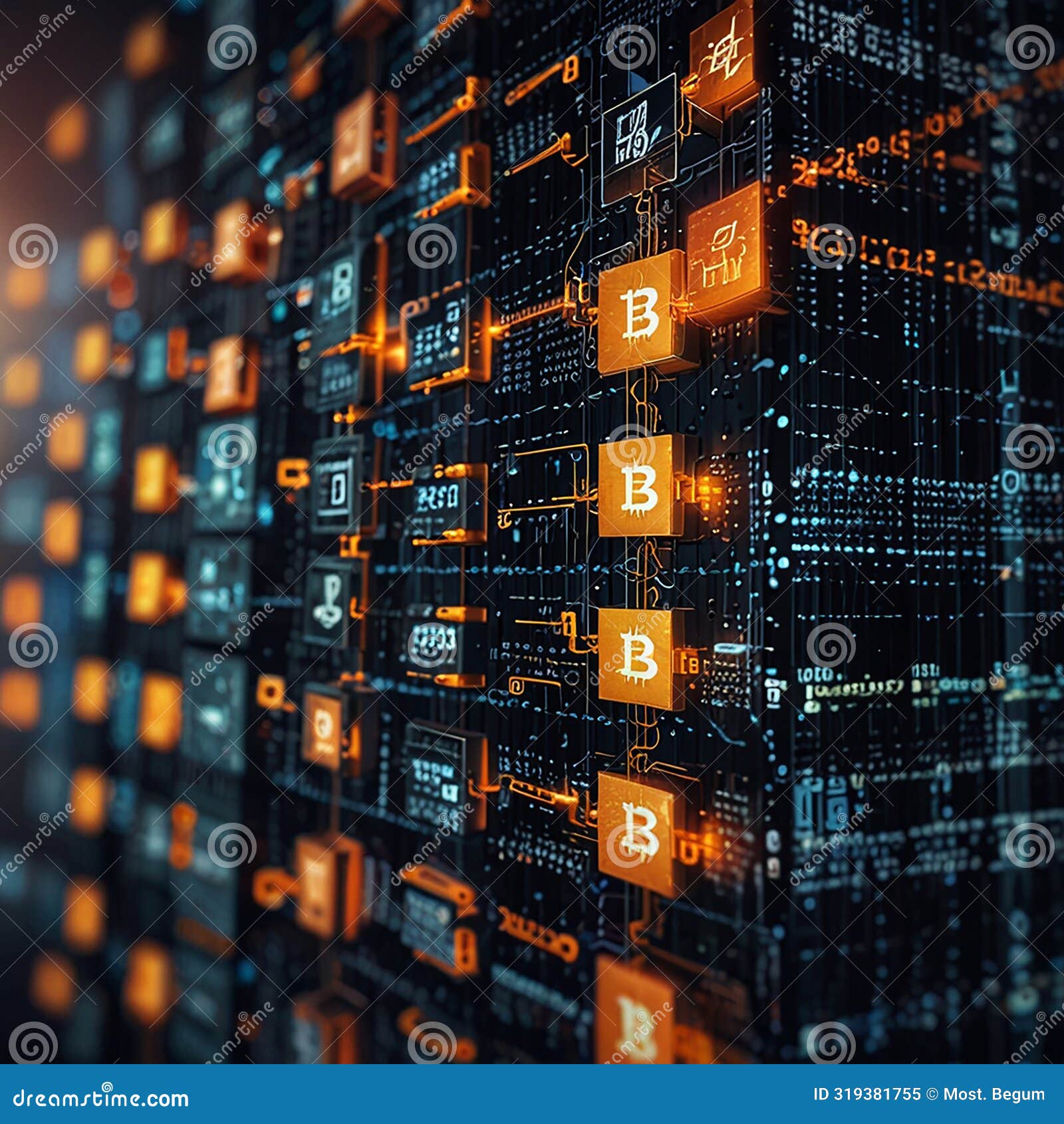 Explore the Various Applications of Blockchain Technology Beyond  Cryptocurrencies, Stock Image - Image of exploration, cryptocurrency:  319381755