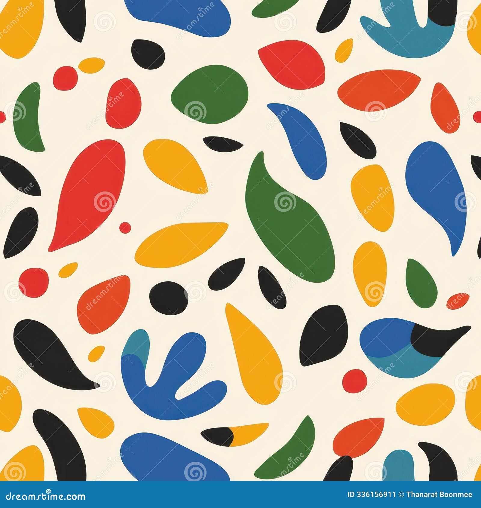 explore a vibrant page filled with retro organic s in a bold, singlecolor   for a unique style