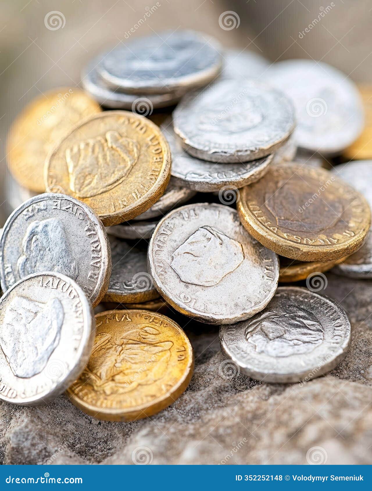 exploring ancient coins made from various alloys found in historical excavations