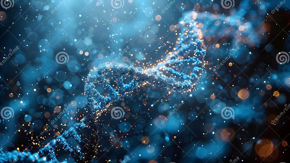 Exploring the Essence of DNA: Unraveling Genetics and Therapy. Concept