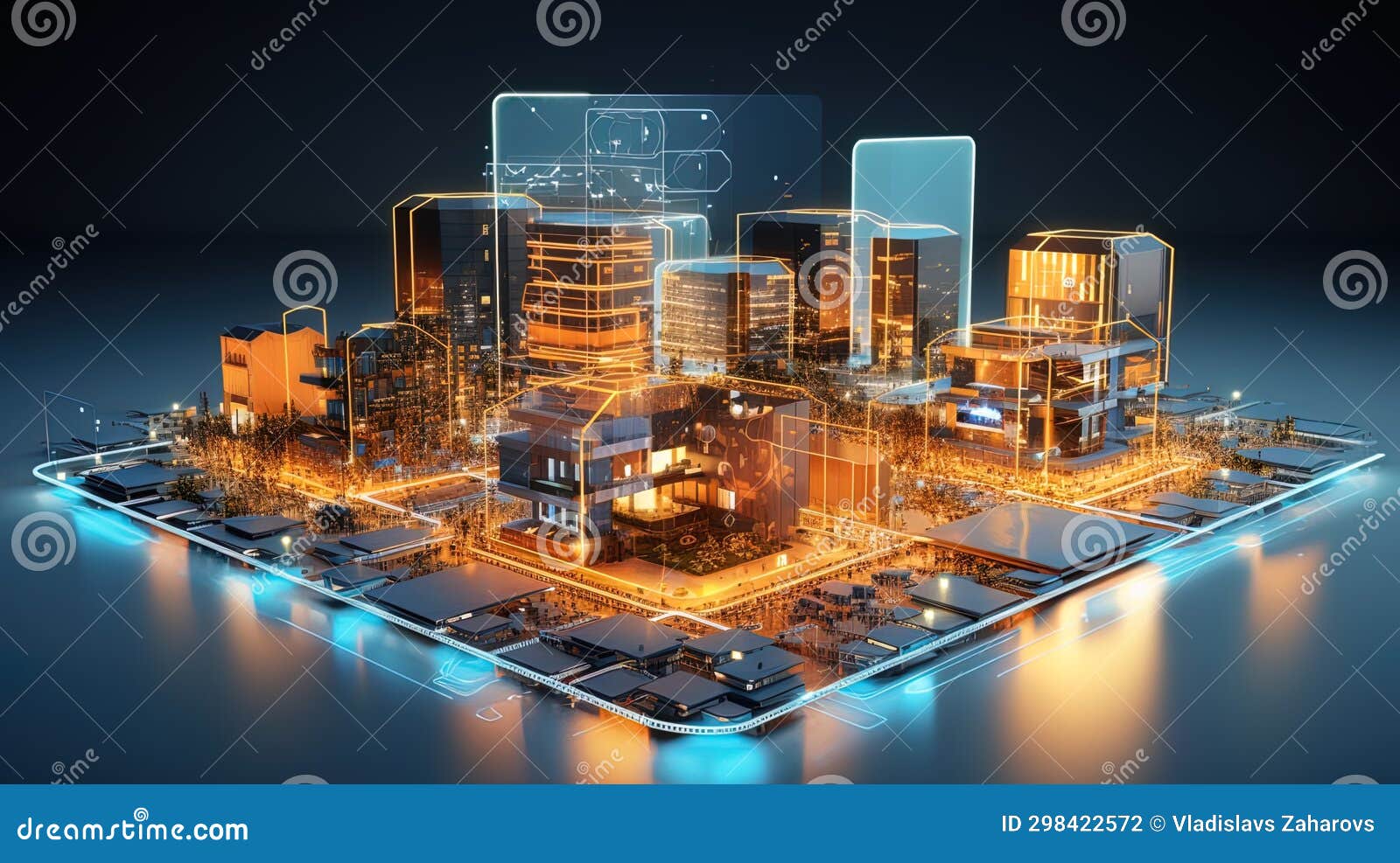 Exploring Real Estate Magnified View Of House Model Symbolizes Property