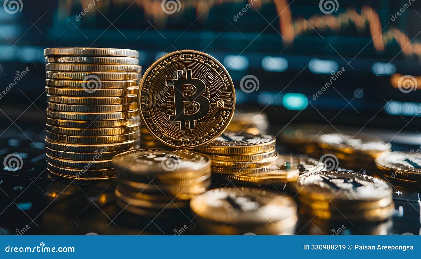 Exploring the Intriguing World of Cryptocurrency Investment and the Risks  Stock Illustration - Illustration of virtual, money: 330988219