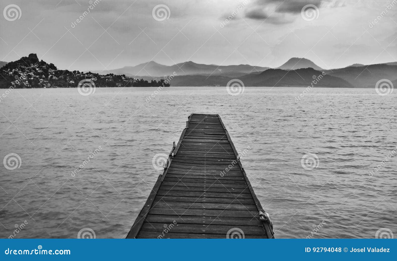lake and dock