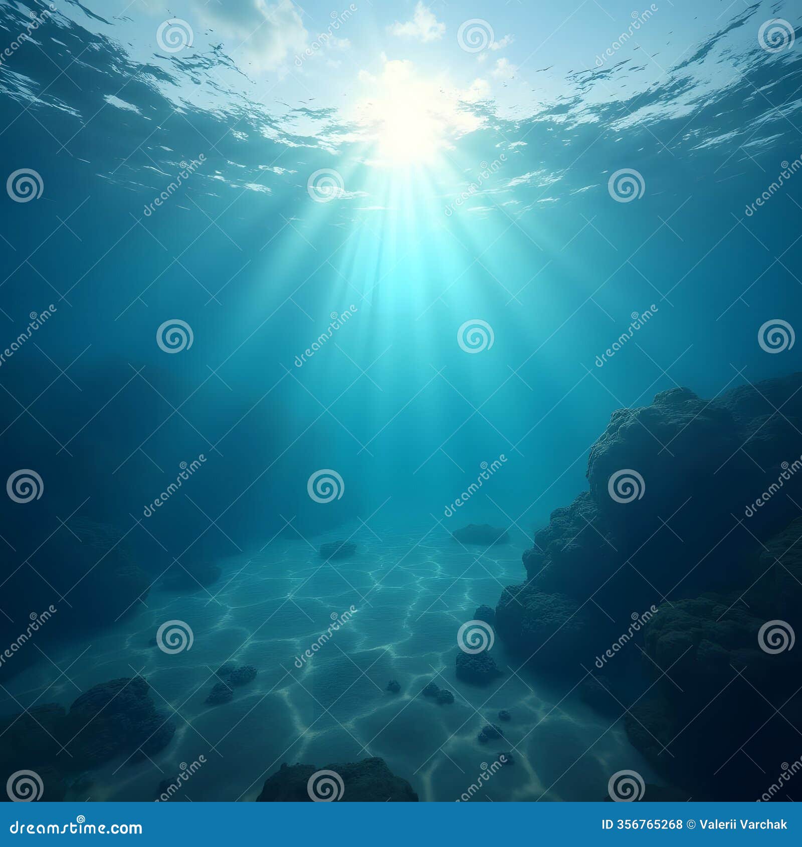 exploring the serene depths underwater beauty captured in soft light