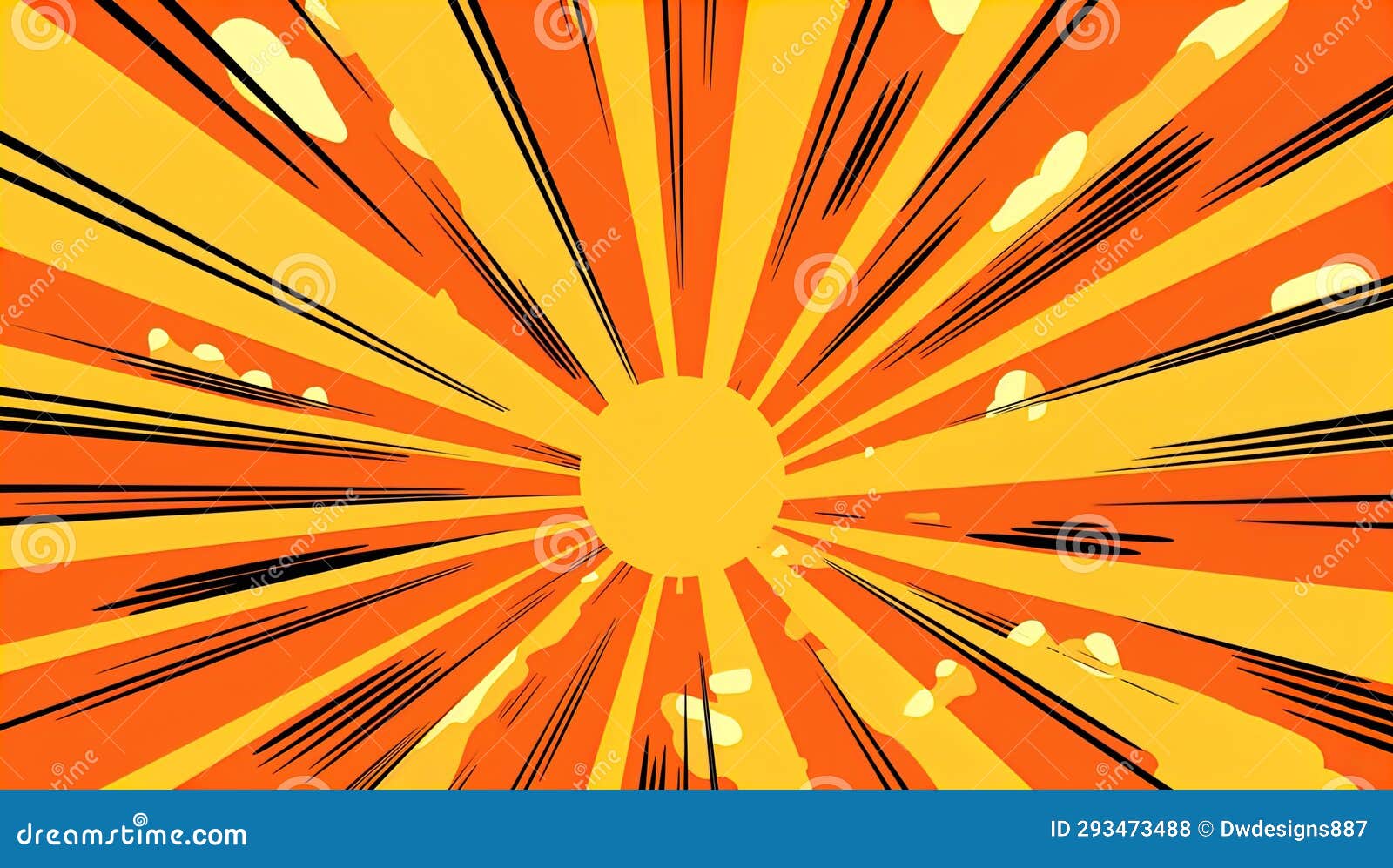 Anime Explosion Radial Effect | FootageCrate - Free FX Archives