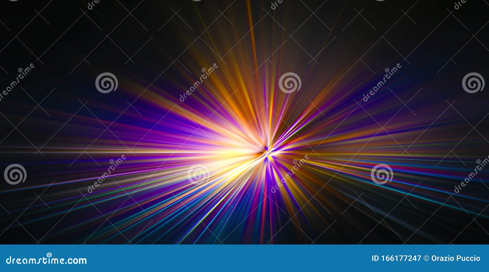 Explosion of Colored Laser Light Stock Image Image of hyperspace