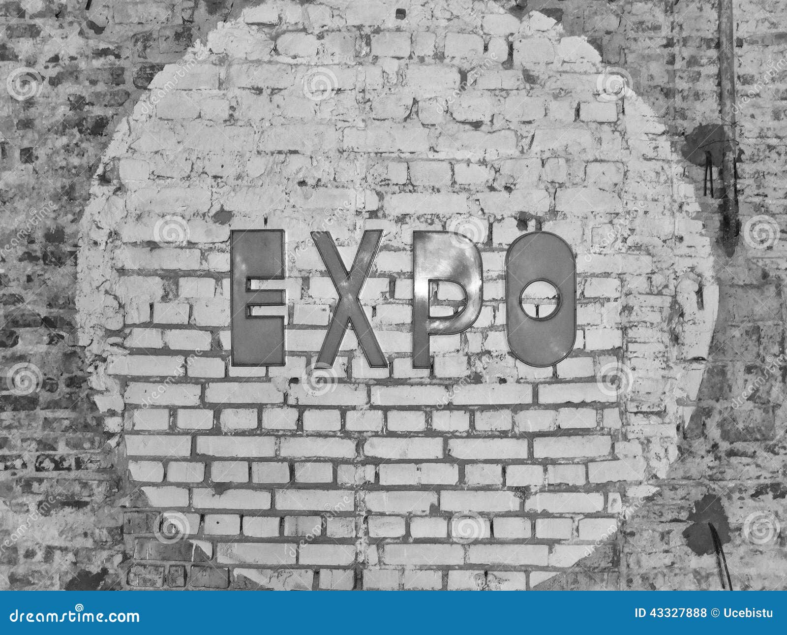 EXPO sign stock photo. Image of discret, indoor, expo 43327888