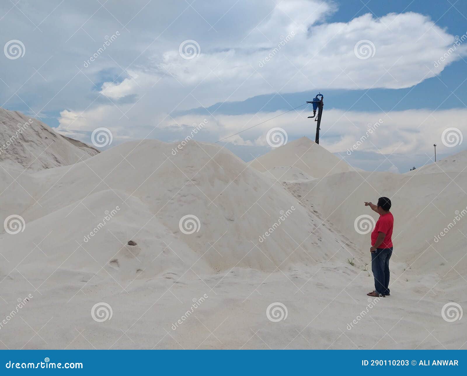 Export Quality Silica Sand Mine in Kalimantan Editorial Stock Photo ...