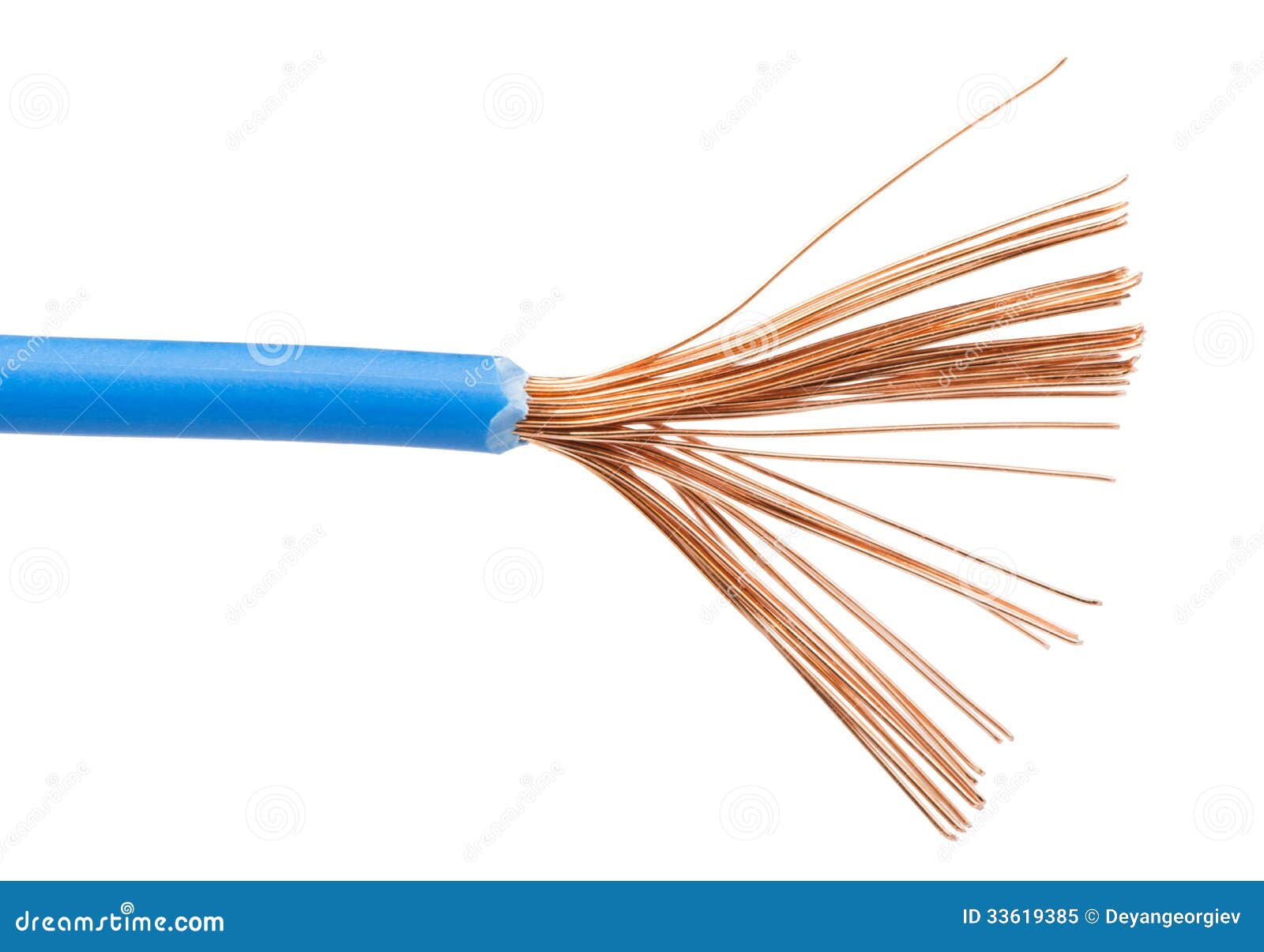 Exposed cables and wires stock image. Image of electric 33619385