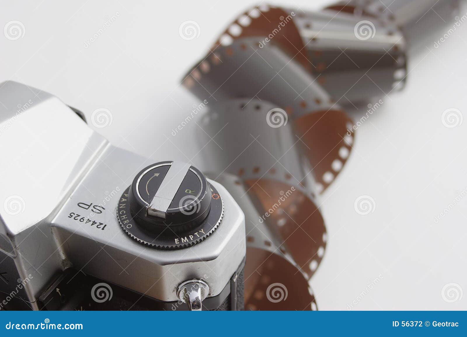Exposed Film stock photo. Image of history, black, vintage 56372