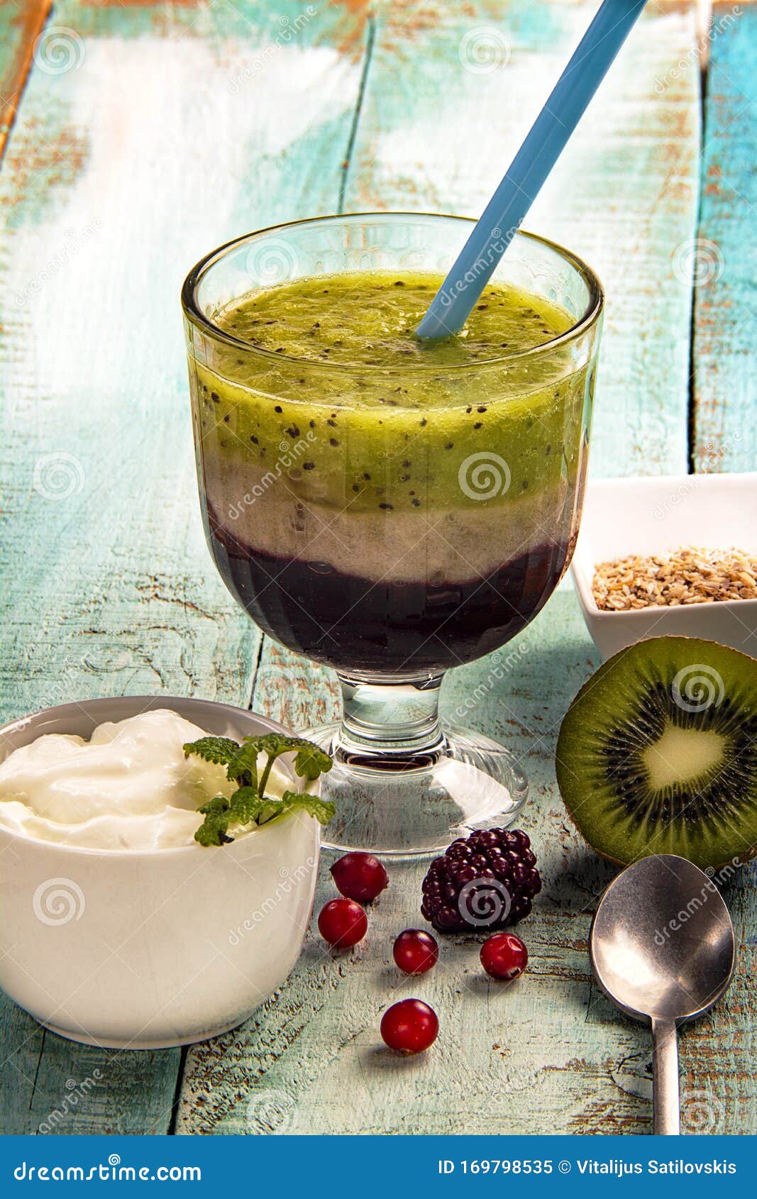 Exposition of Organic and Nature Smoothie. Tasty and Healthy Desert Fresh Fruits, Strawberry, Vegetables and Yogurt on Image - Image of freshness, blended: 169798535