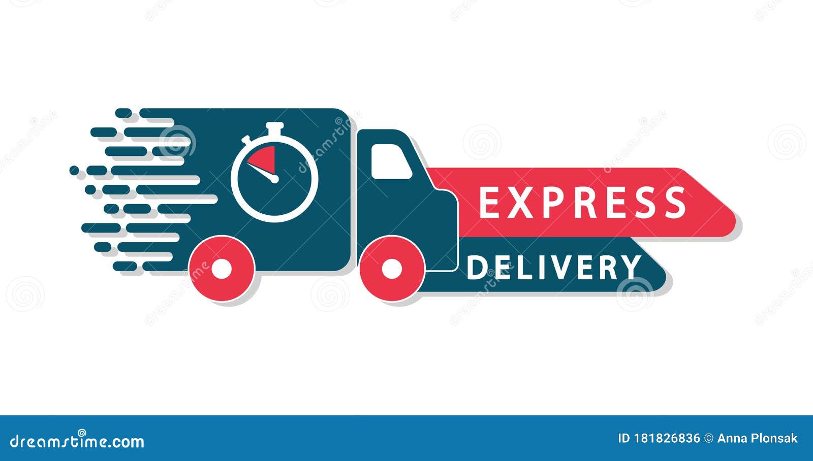 Express Delivery Logo. Shipping Services Stock Vector - Illustration of ...
