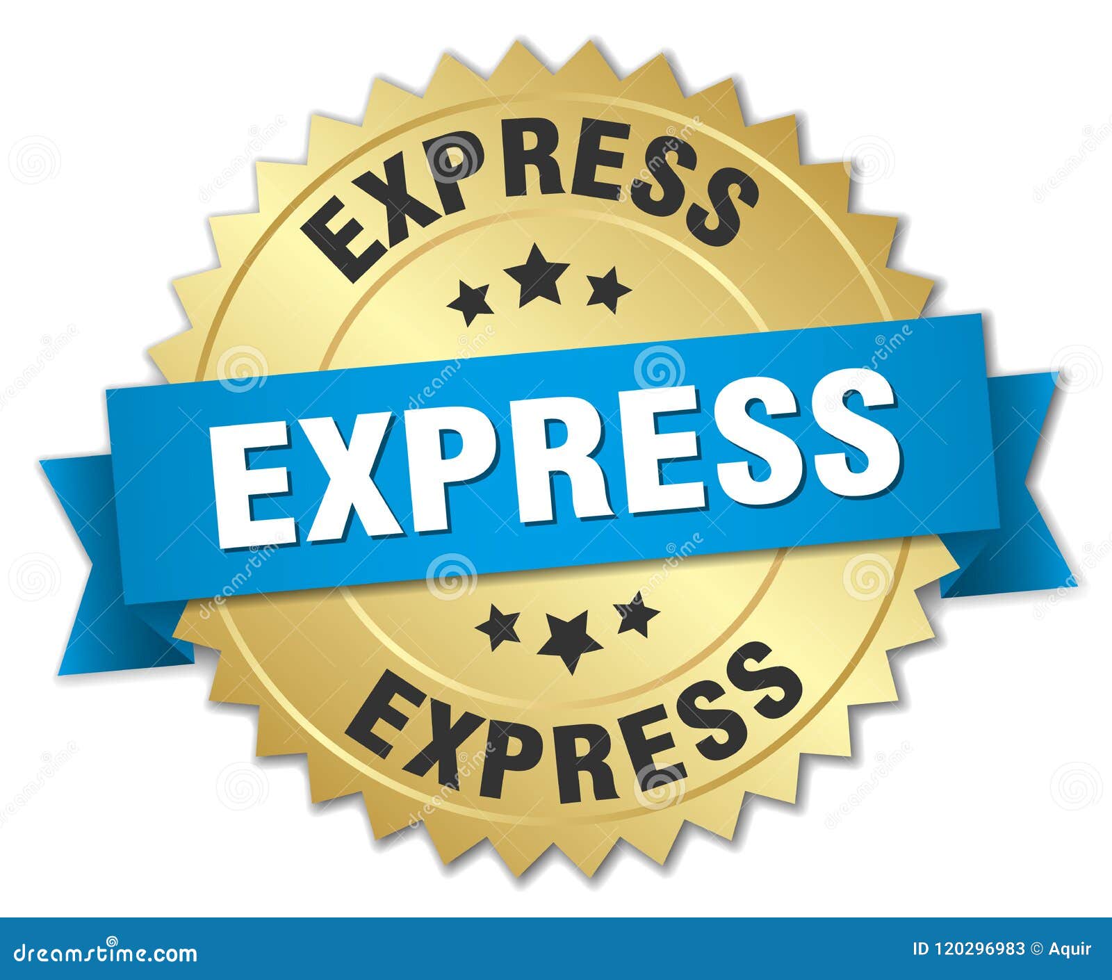 Express stock vector. Illustration of background, insignia 120296983