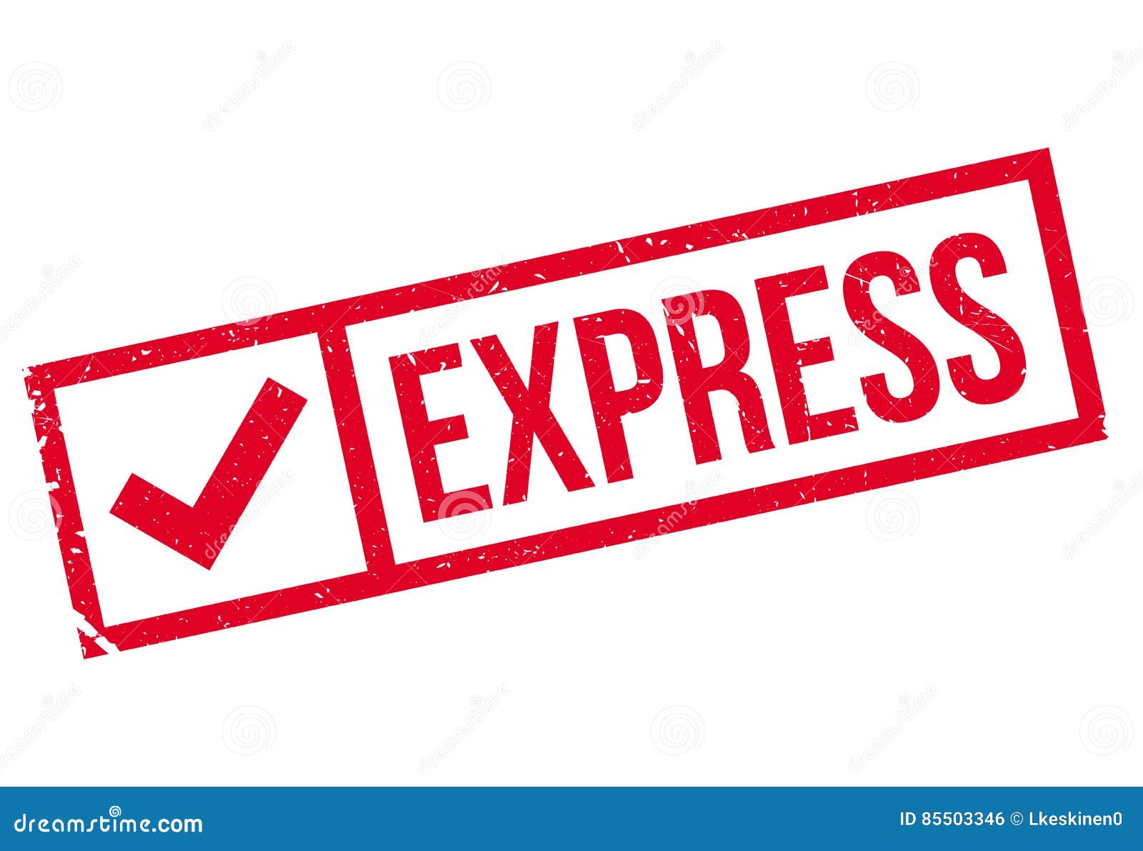 express stamp rubber grunge