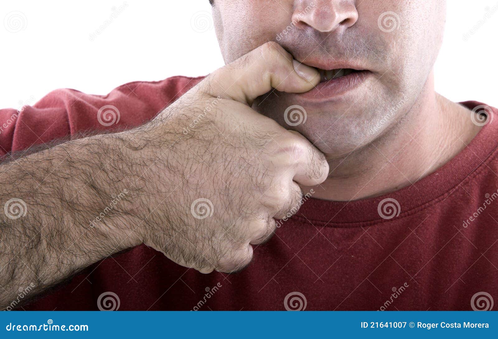 Expression stock image. Image of fingernail, stressed 21641007