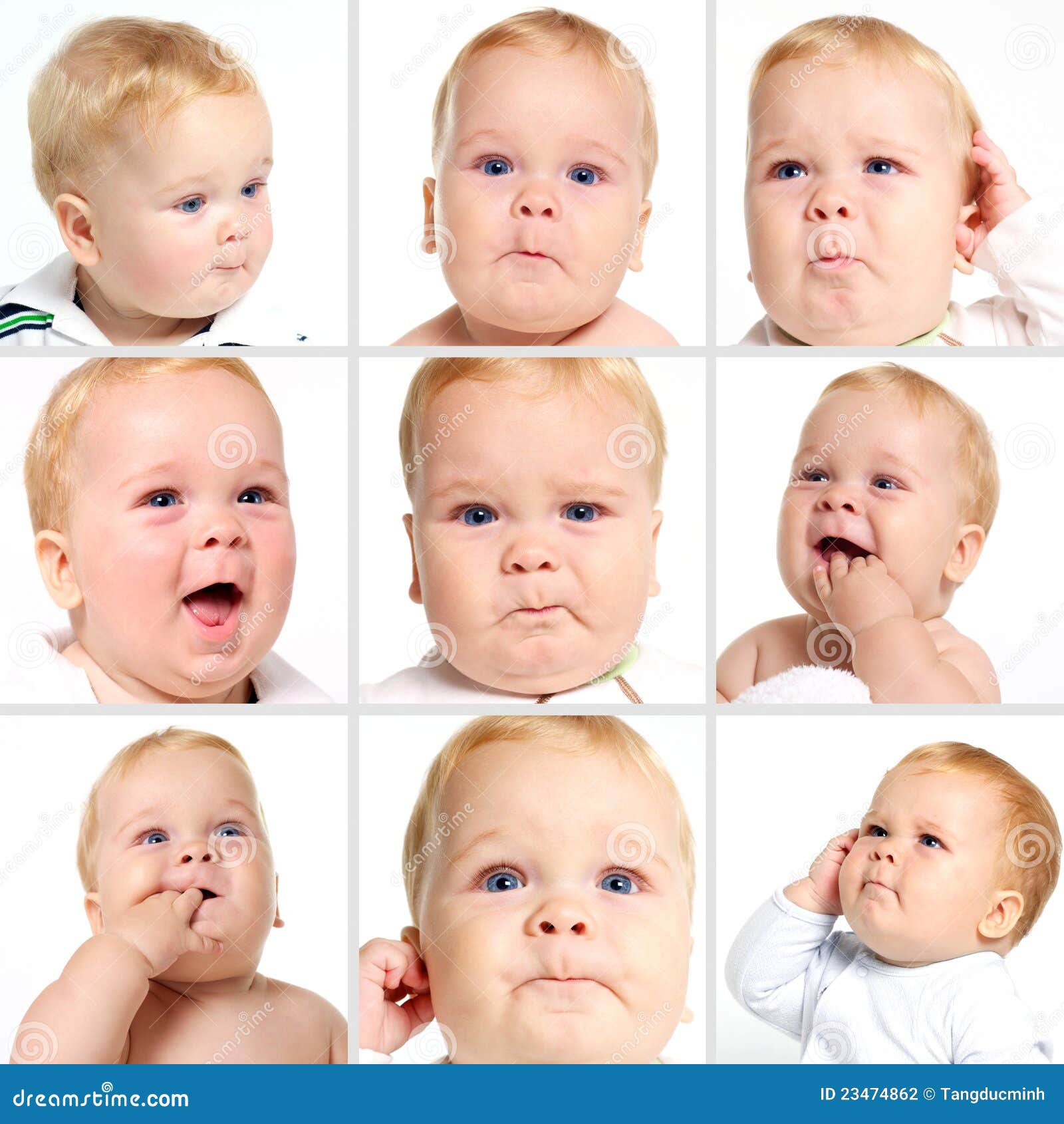 Expression De Visage De Chéri Photo Stock Image Du Toddler Infant